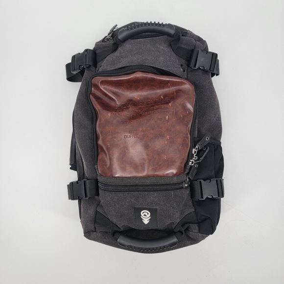 Sovrn Republic Convertible Duffle Backpack Drifter Rugged Weekender Travel Bag - Picture 13 of 16